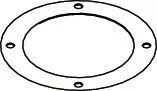 SIEGER Ersatzteil TTNR: 87160117130 Drosselblende D78 + D83