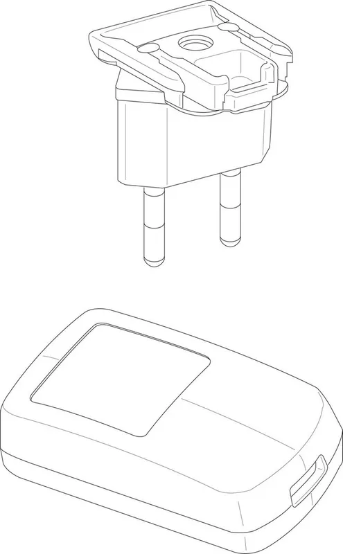 BOSCH Ersatzteil TTNR: 87182237960 USB-Netzadapter