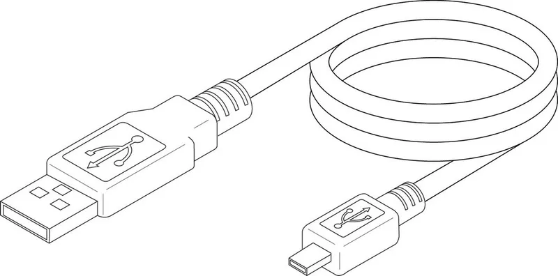 BOSCH Ersatzteil TTNR: 87182238010 USB-Kabel