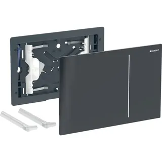 Geberit BetPl. Sigma70, für 2-Mengen-Sp. Glas schwarz, Ersatzteil