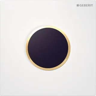 Geberit Abdeckplatte Sigma10 für Geberit UR-Strg weiß / vergoldet / weiß