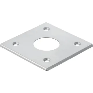 Geberit Flanschplatte, zu Bodendrücker für pneumatische Spülauslösungen