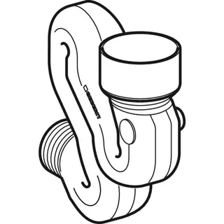 Geberit Schneckengeruchsverschluss für Urinal