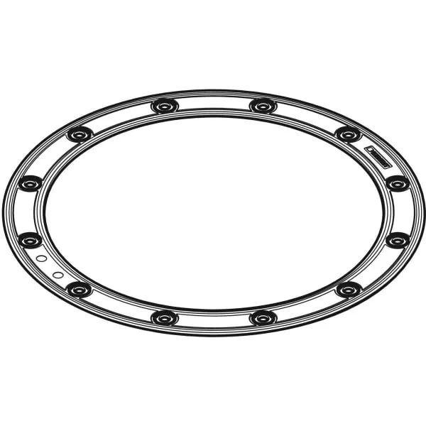 Geberit Set Flachdichtung zu Geberit Pluvia Dachwassereinlauf 25L/s