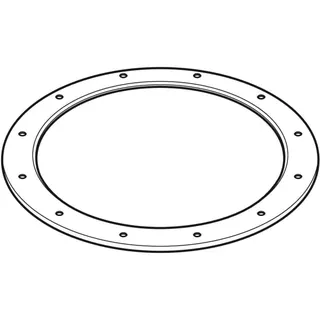 Geberit Befestigungsflansch zu Geberit Pluvia Dachwassereinlauf 25L/s