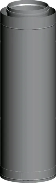 Wolf Luft-/Abgasrohr DN250/350 L:1000mm aus Edelstahl/PP