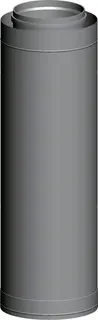 Wolf Luft-/Abgasrohr DN250/350 L:1000mm aus Edelstahl/PP