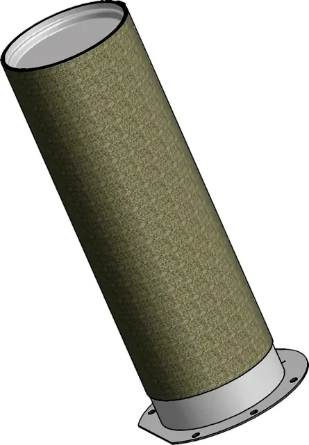Wolf Rundbrenner Gewebe D80 L257 MGK(2)-130