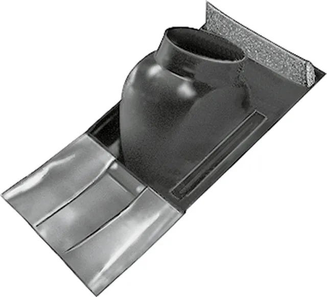 Wolf Universalpfanne Schrägdach 25-45Gr rotbraun, mit flex. Bleischürze unten