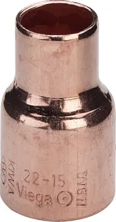 Viega Muffe reduziert 95240 in 54x28mm Kupfer