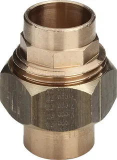 Viega Verschraubung 94340 konischdichtend in 42mm Rotguss