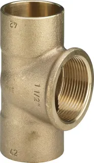 Viega T-Stück 94130G in 12mm x Rp1/2 x 12mm Rotguss