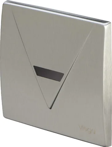 Viega Abdeckplatte VfL 1 8128.46 in 150x135mm Messing verchromt