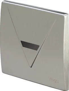 Viega Abdeckplatte VfL 1 8128.46 in 150x135mm Messing verchromt