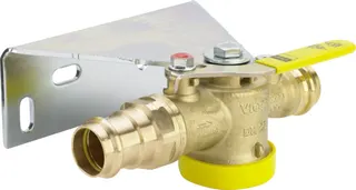 Viega Gas-Anschluss-Kugelhahn 2645T