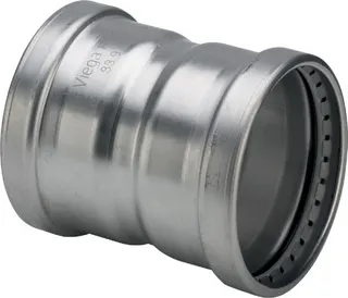 Viega Muffe mit SC Sanpress Inox 2315XLLF in LABS-frei in 108,0mm