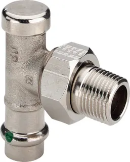 Viega Rücklaufverschraubung mit SC 2272.1 in R1/2 x 15mm vernickelt
