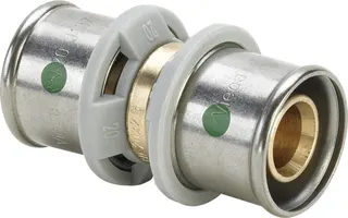 Viega Kupplung mit SC Sanfix P 2115 in 50x40mm Rotguss