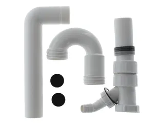 Villeroy & Boch Siphon, Kunststoff weiß