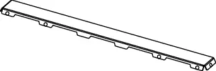 TECE Ersatzt. Trägerblech TECEdrainline für Naturstein-Duschrinne 650700