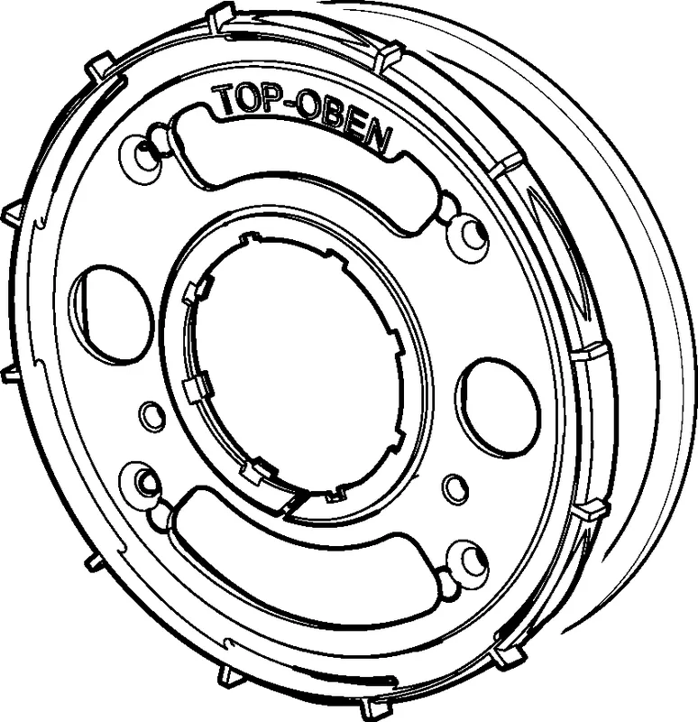 Hansa Rosettenträger mit Dichtung 59914420