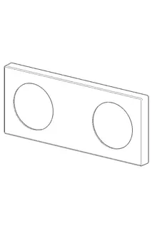 Hansa Rosette (chrom) 59914367