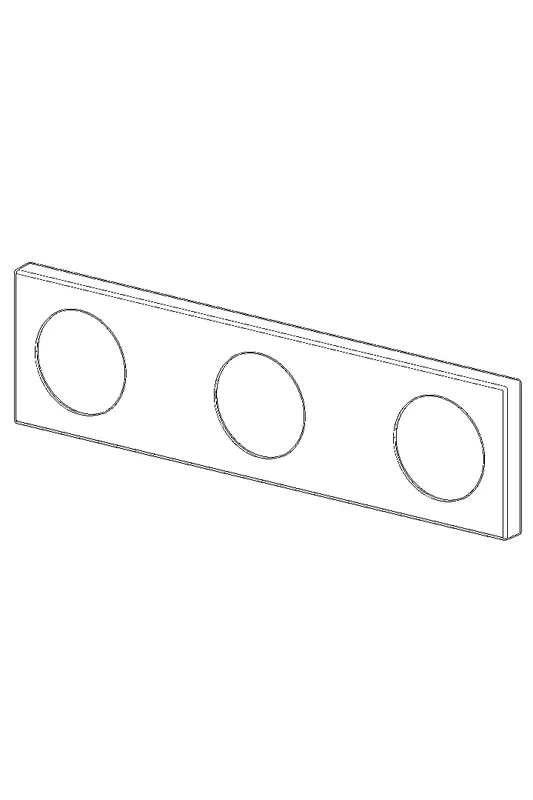 Hansa Rosette (chrom) 59914363