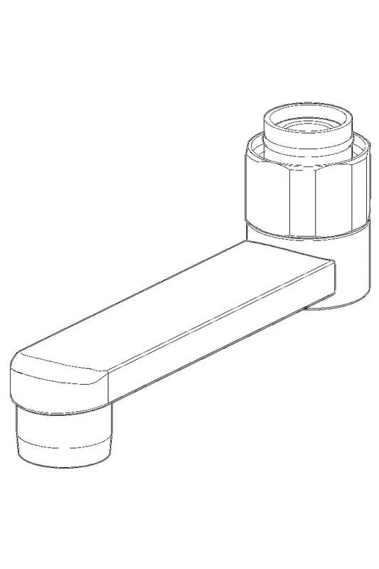 Hansa Auslauf 100 mm
