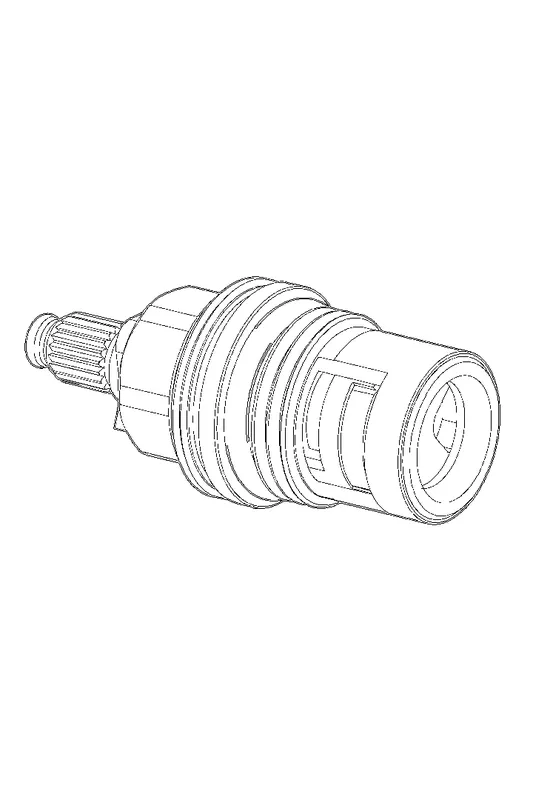 Hansa Keramik-Oberteil G 1/2 zu 5837 Unita