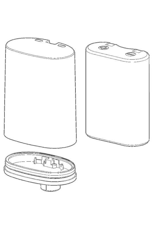 Hansa Batteriegehäuse inkl. Batterie zu 6445