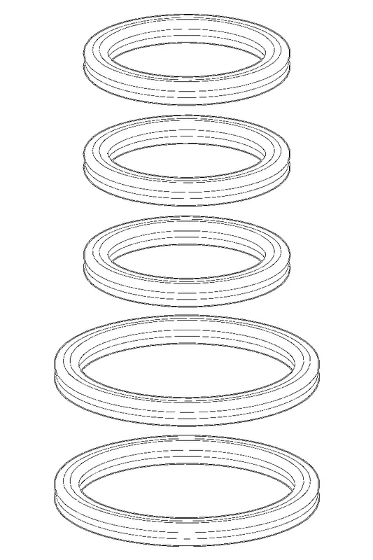 Hansa Dichtungssatz zu 6523