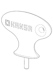 Hansa Entriegelungsschlüssel