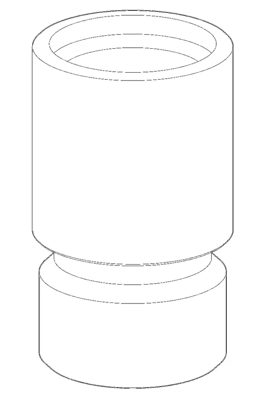 Hansa Übergangsnippel komplett M12x1-M14x1