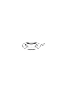 Hansa Rosette d:55 mm komplett