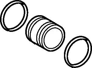 Hansa Verbindungsrohr komplett