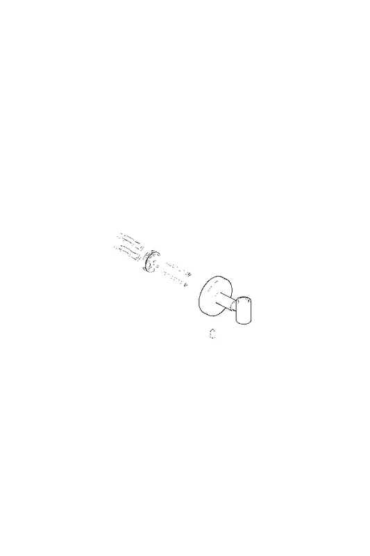 Hansa Gleitstangenhalter komplett für Duschsystem (chrom)