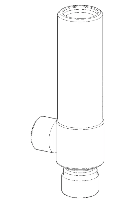 Hansa Seitenventil komplett G1/2 x G1/2 rechts