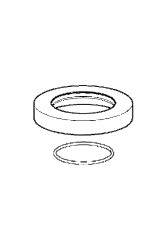 Hansa Rosette zu Compact komplett (chrom)