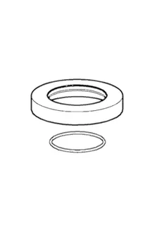 Hansa Rosette zu Compact komplett (chrom)