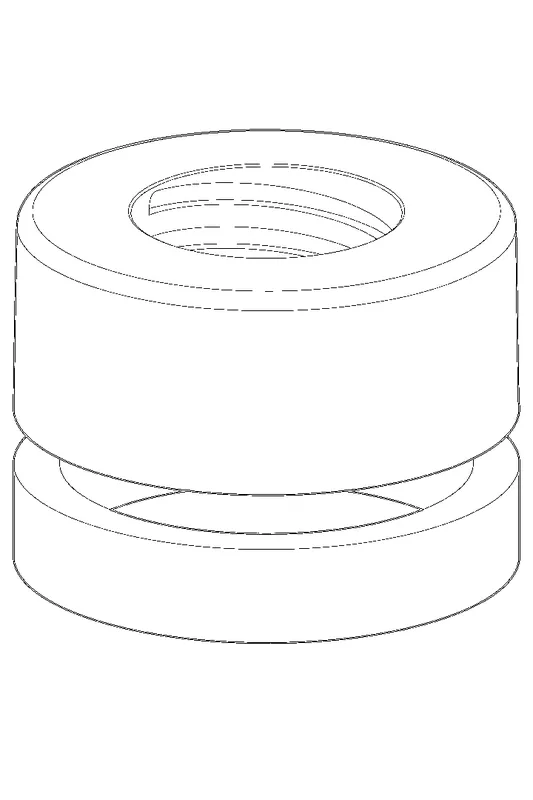 Hansa Rosette komplett chrom Compact