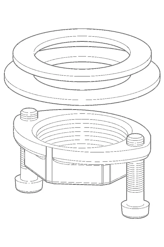 Hansa Befestigungsset zu 5169 Designo