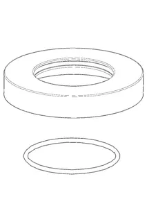 Hansa Rosette komplett zu Auslauf d: 72 mm