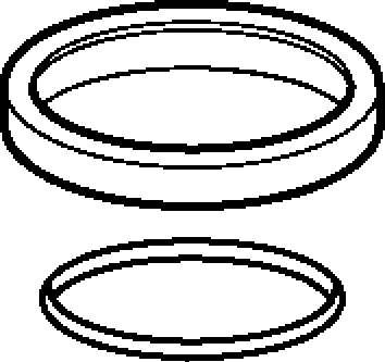 Hansa Rosette komplett zu Einzellösung d:72 mm