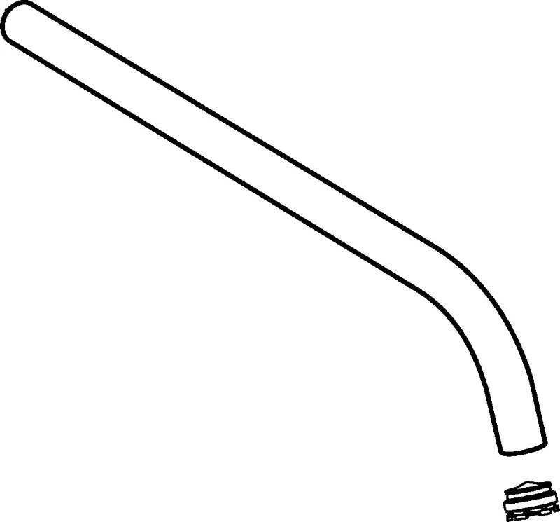 Hansa Auslauf komplett d: 19 mm 300 mm