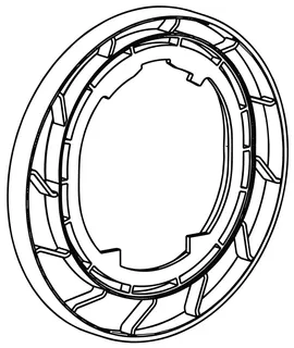 Hansa Rosettenverlängerung 12 mm (chrom)