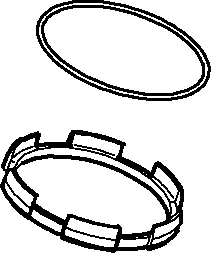 Hansa Klemmring komplett