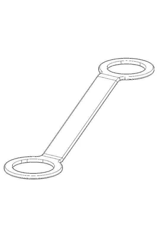 Hansa Sechskant-Ringschlüssel SW 38 / SW 41