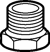 Hansa Stopfen G3/4 f. UP-Thermostate