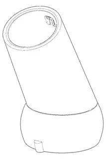 Hansa Brausehalter Wannenrand (chrom)