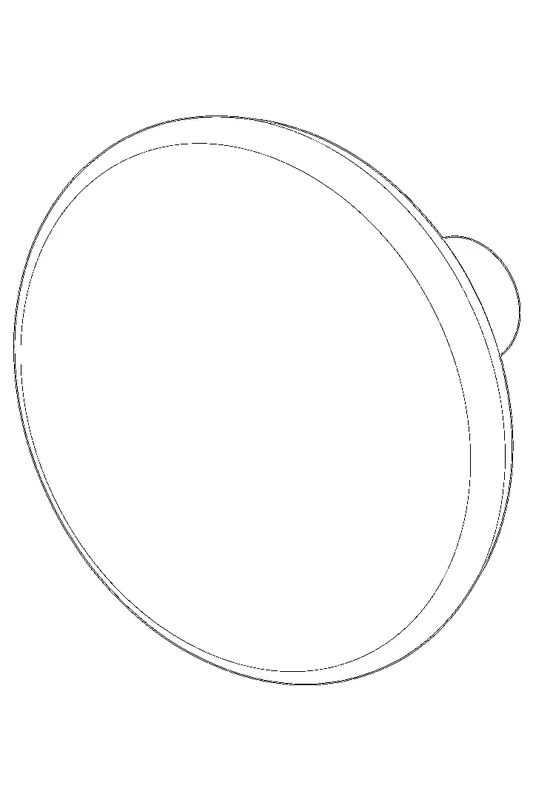Hansa Zugknopf UP (chrom)